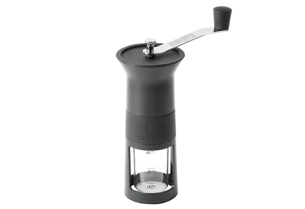 Bialetti DCDESIGN03 Moulin à café noir manuel compact de précision - 2