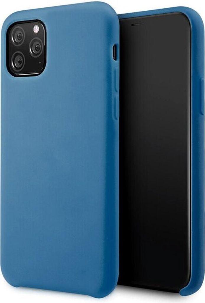 Silikon Soft Case Hülle Schale Bumper Cover Dezent Handyhülle Handyschale Schutz für Huawei P40 in Blau