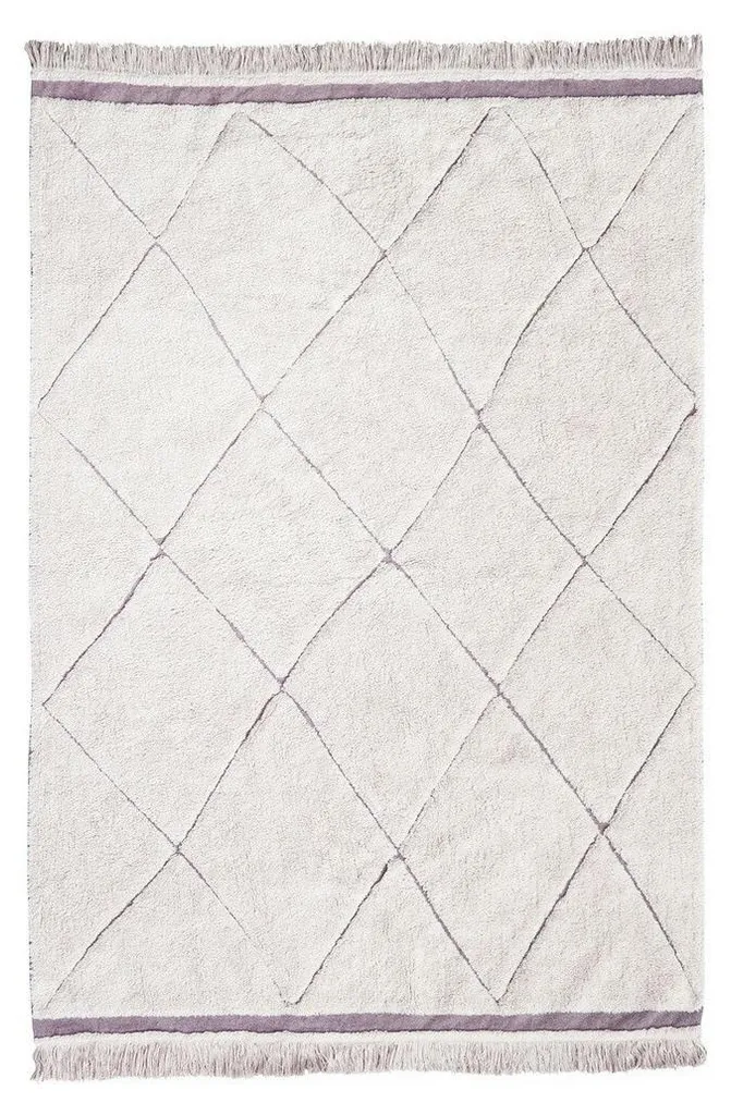 Tapis en coton RugCycled Bereber 90 x 130 cm - Design éco-responsable