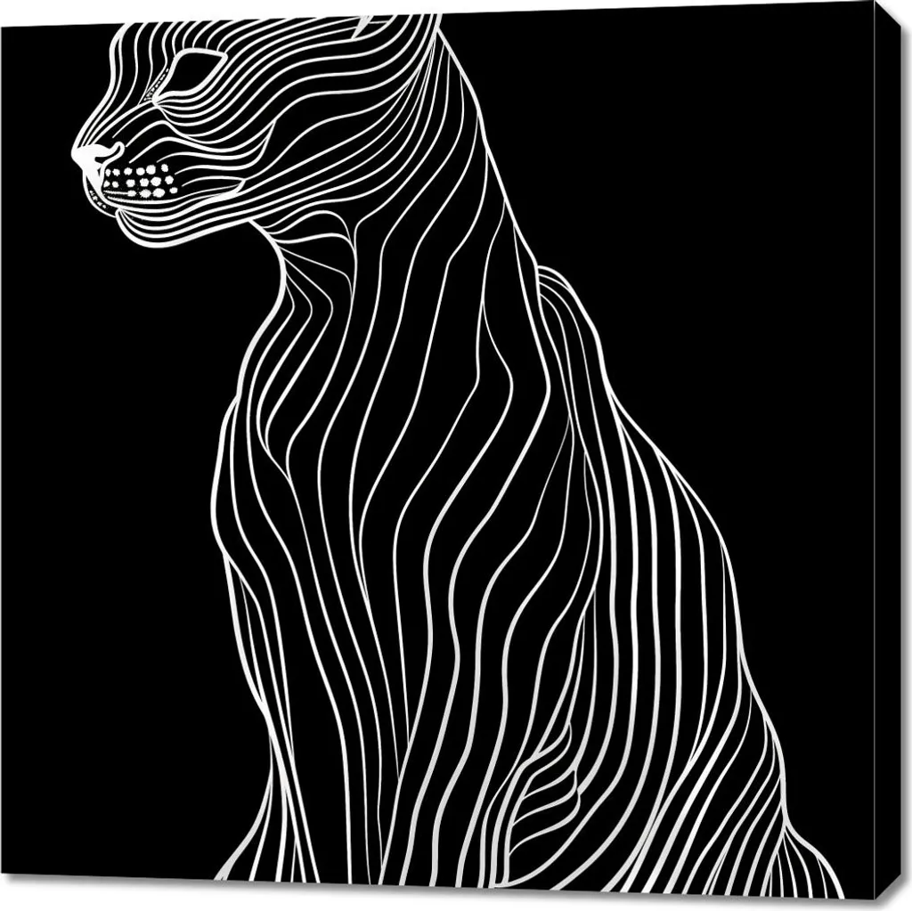 Tableau Minimal 90x90 cm - Décorez vos Grands Murs avec Élégance et Style