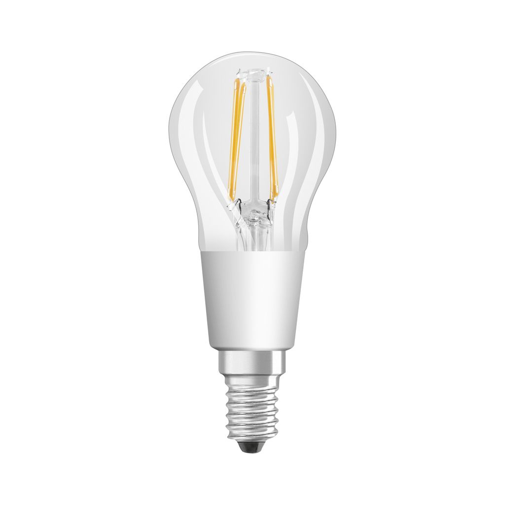 Ledvance LED Filament Smart+ Tropfen 4W = 40W E14 klar 470lm warmweiß 2700K Dimmbar App Google Alexa Bluetooth