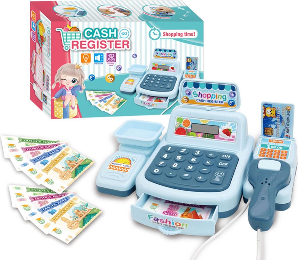 Spielzeug für Registrierkasse mit Scanner Interactive Kids Image du produit 