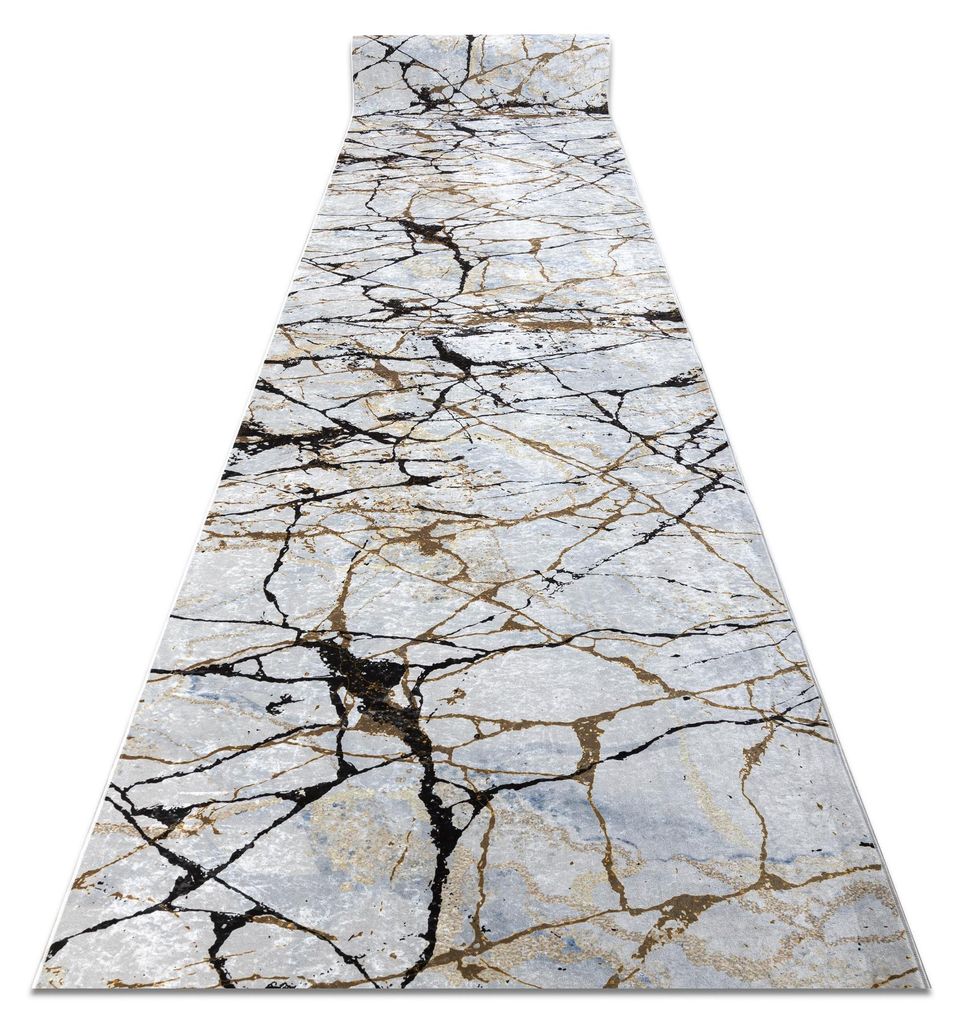 Läufer Antirutsch LOTUS MARBLE 21136 Beige ZUM WASCHEN 60cm beige 60x910 cm