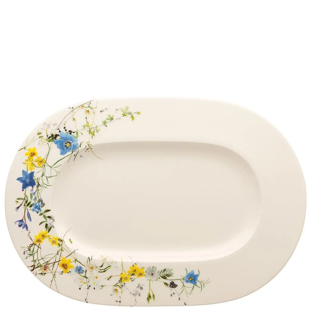 Rosenthal Platte 34 cm Brillance Fleurs des Alpes 10530-405108-12734
