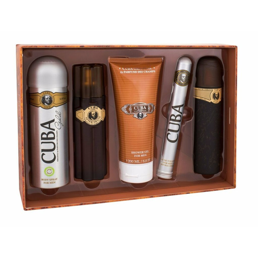 Cuba Gold EDT 100 ml + EDT 35 ml + AS 100 ml + DEO ve Zdjęcie produktu 