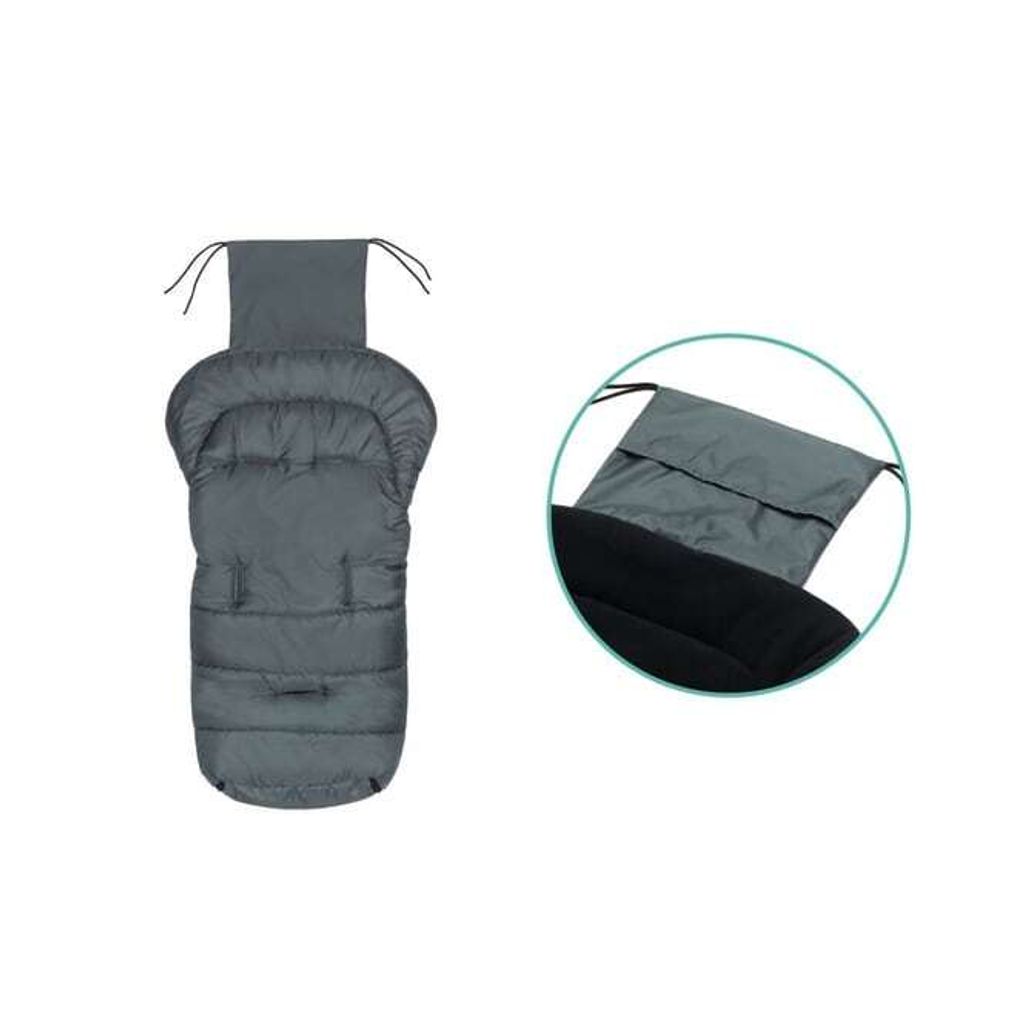 MICA - Winterfußsack Eco BIG - grau Produktbild 3