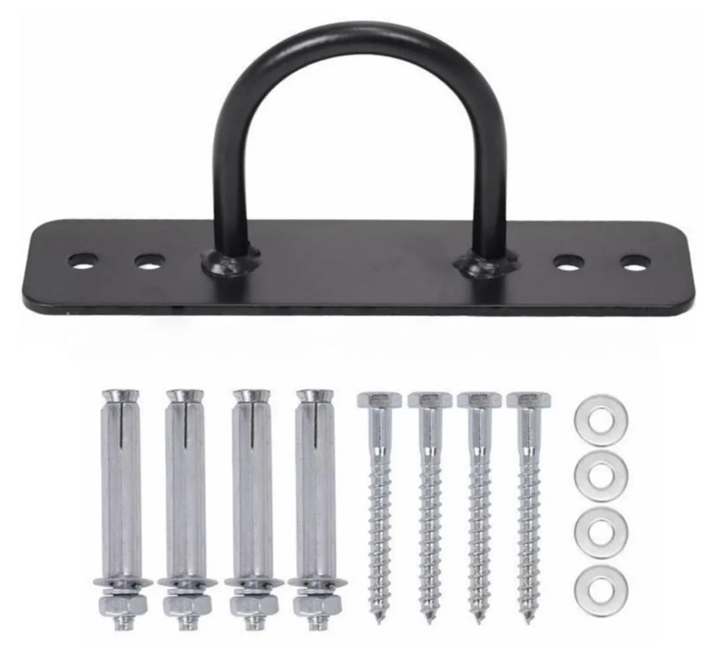 Ancrage de Musculation en Acier Allié Robuste 20cm pour Gym et Box