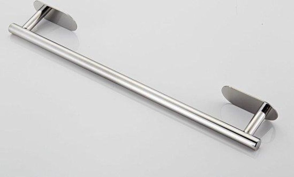 Badkamer-Accessoire - 40 cm - Selbstklebend - Edelstahl - Für Balkon, Wannenabzug, Küche