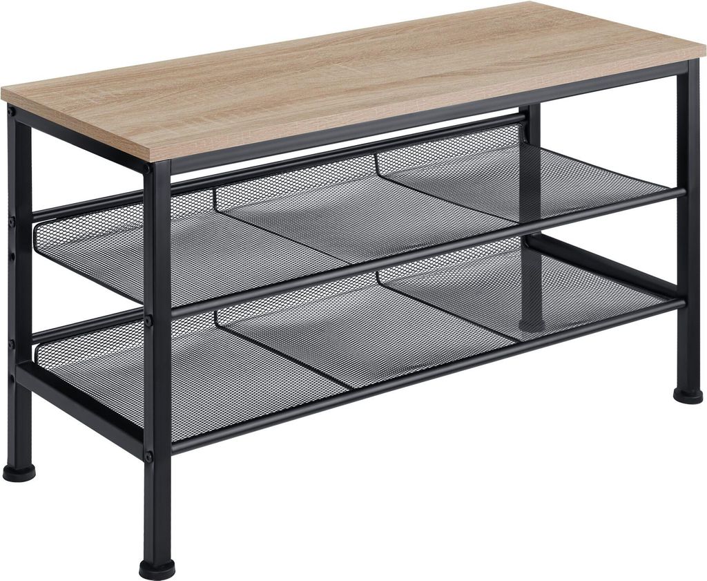 tectake® Schuhregal Derry 75,5 x 30,5 x 45,5 cm Produktbild 