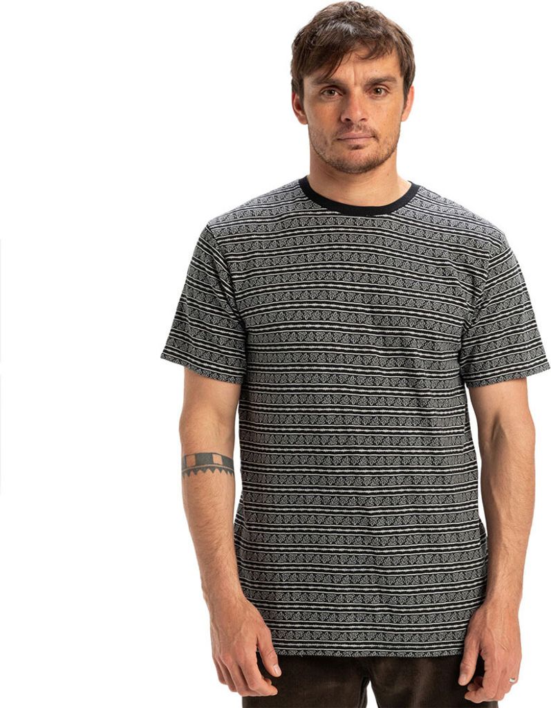 Quiksilver Street Way Kurzarm-t-shirt Grau 2XL Mann Grau 2XL