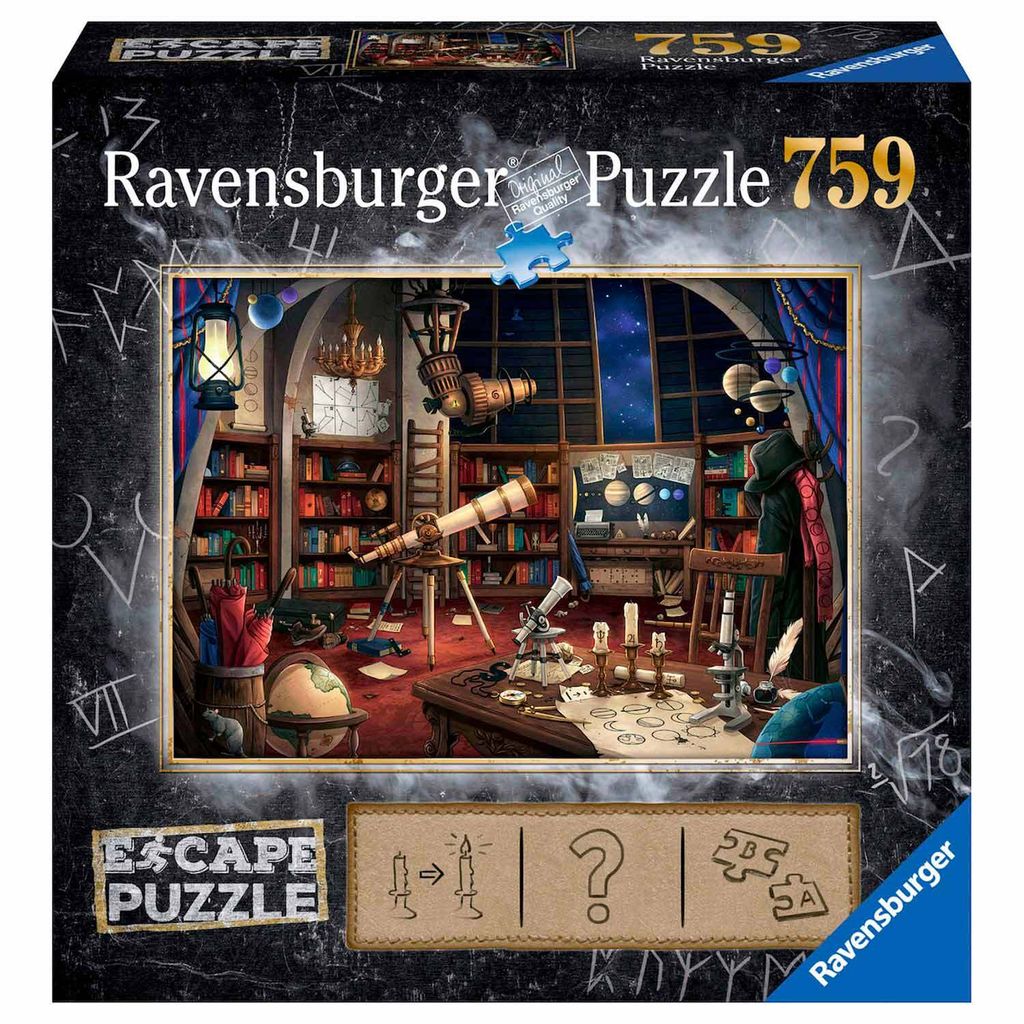 Ravensburger Puzzle Escape Space Observatory - 759 Teile Puzzle
