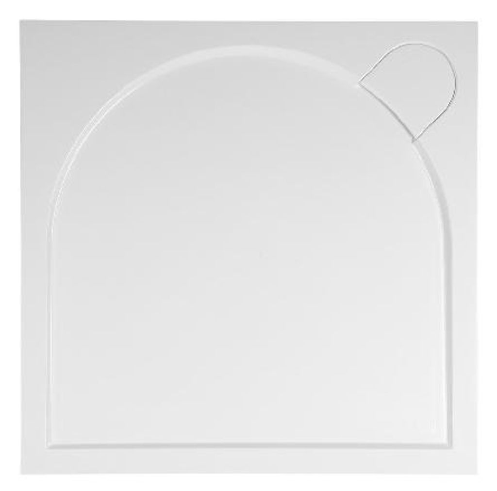 Gelco Duschtassen - Duschwanne Larca G5, 900x900 mm, Gussmarmor, weiß PL009