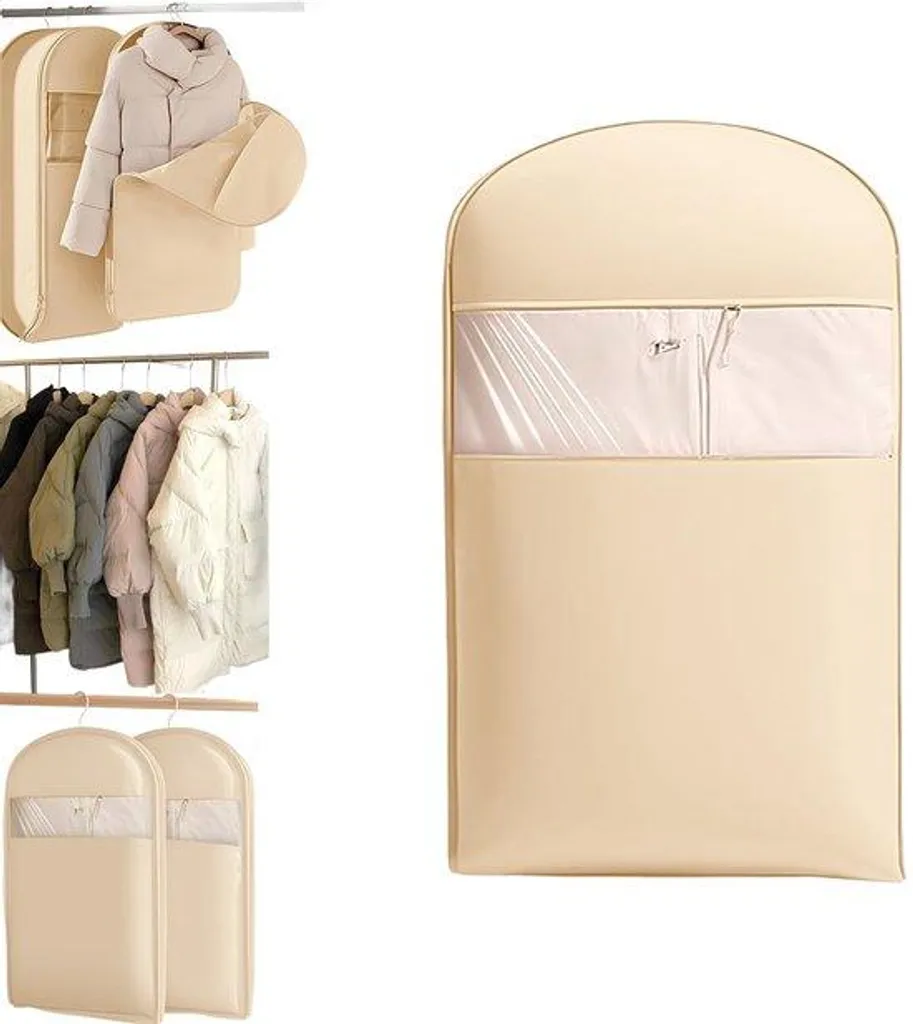 Organisateur de linge de lit gris avec compresseur intégré pour armoire
