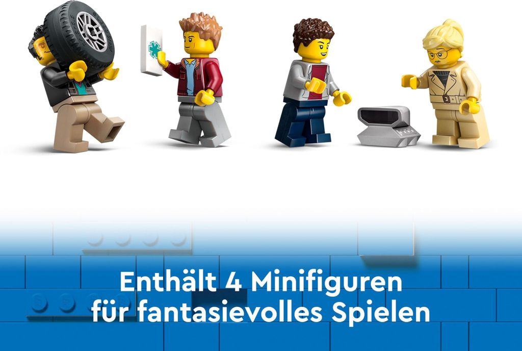LEGO® City 60408 Ciężarówka do transportu samochodów z Zdjęcie produktu 16