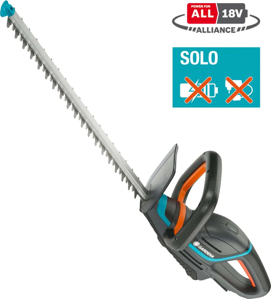 Gardena 14730-55 ComfortCut | Tagliasiepi Wireless 18V P4A Solo - 17
