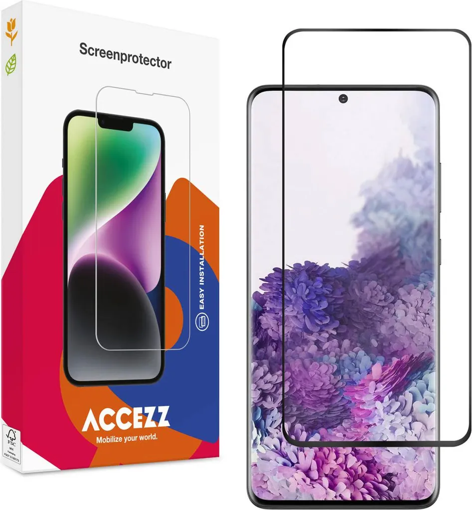 Proteggi Schermo Premium Accezz per Samsung S20 | Full Glass 9H