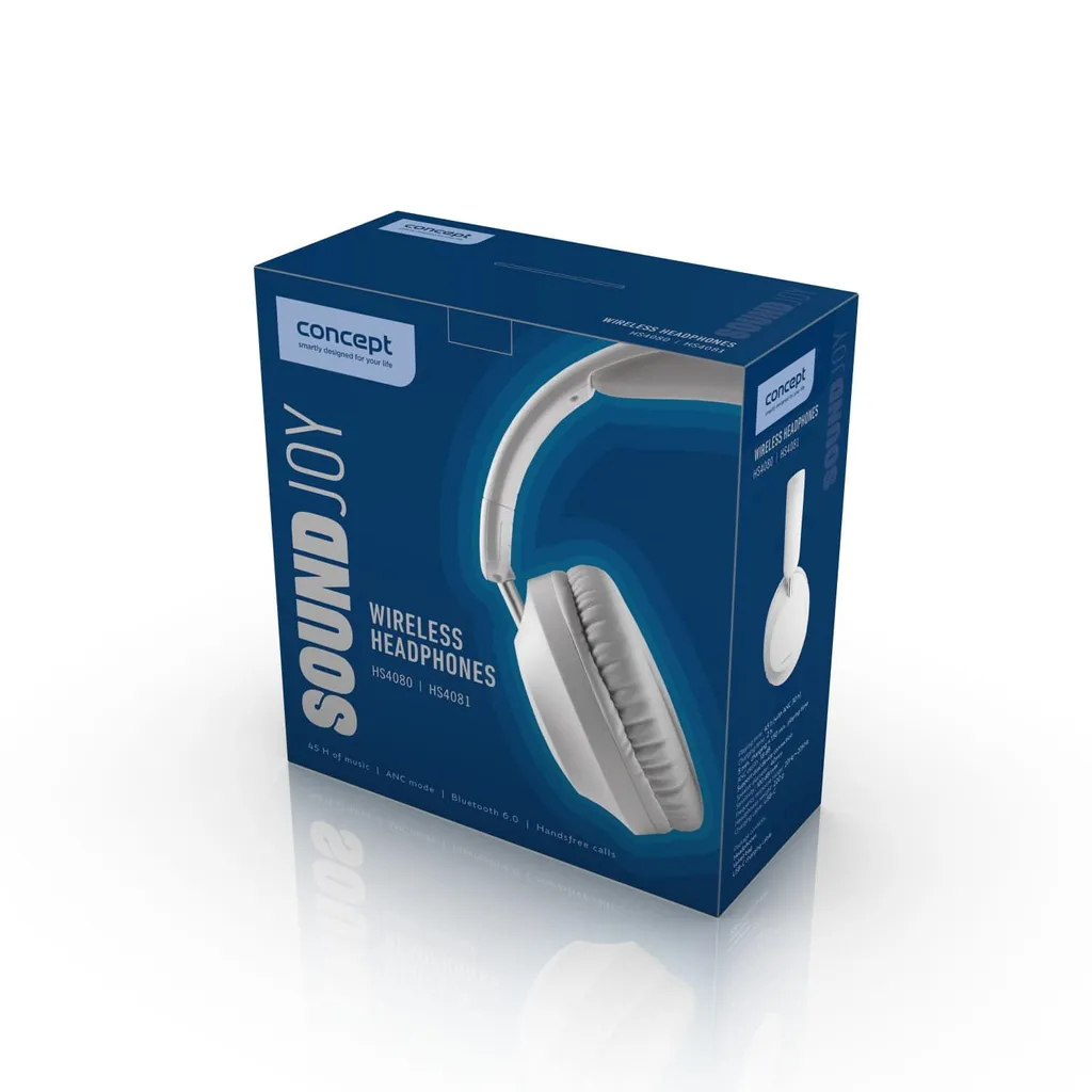 Écouteurs Bluetooth réduction de bruit active Concept SoundJoy 45h - 6