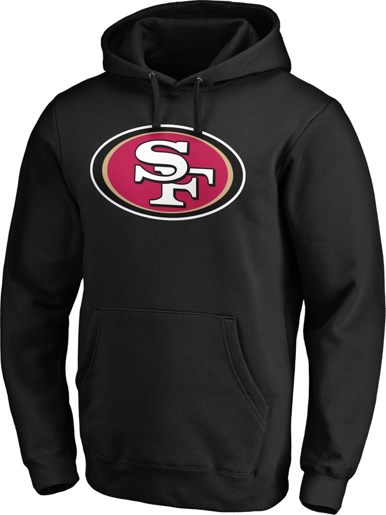 NFL Hoody San Francisco 49ers Iconic Secondary hooded Sweater Kaputzen Pullover L