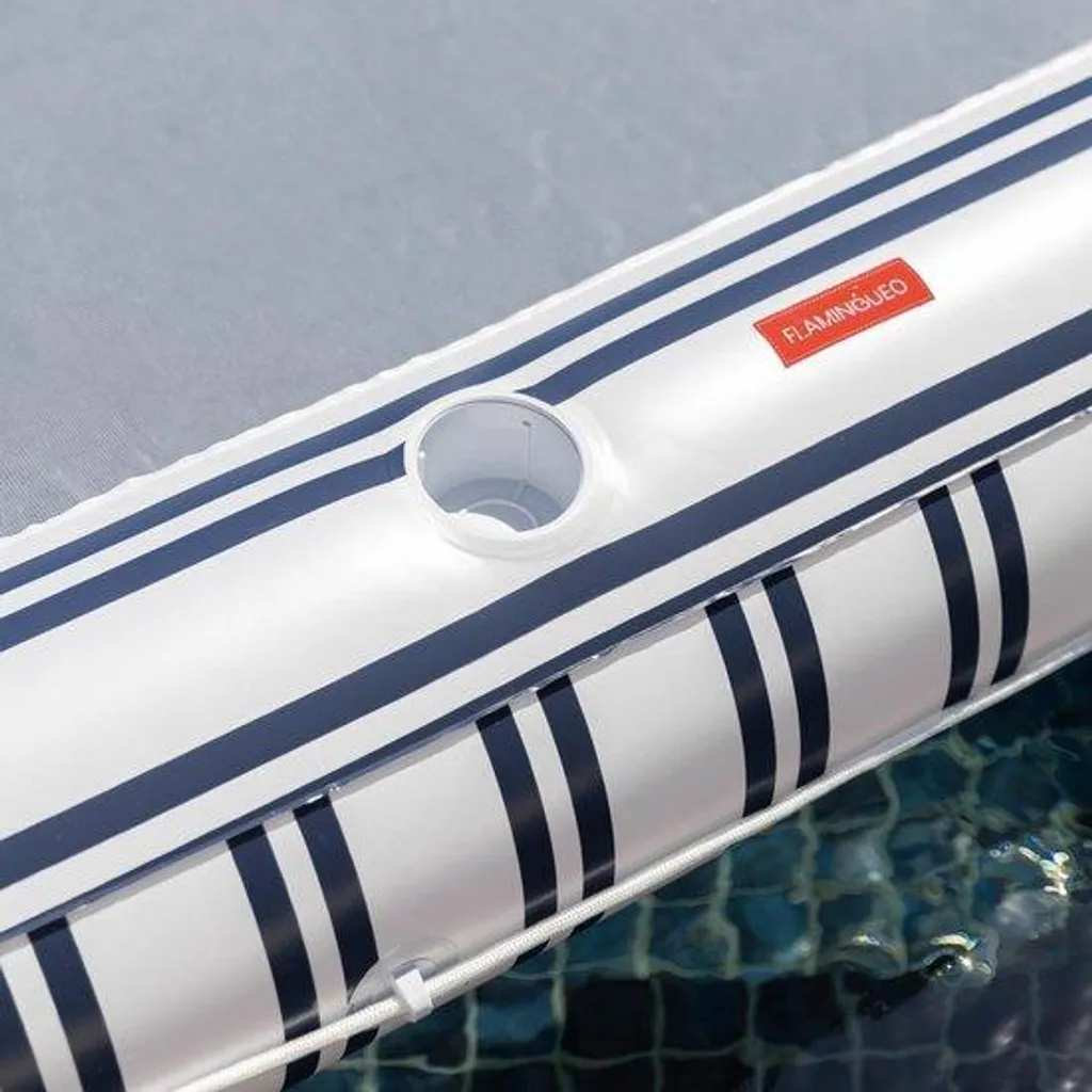 Matelas de piscine anti-basculement stable 185 cm pour repos serein