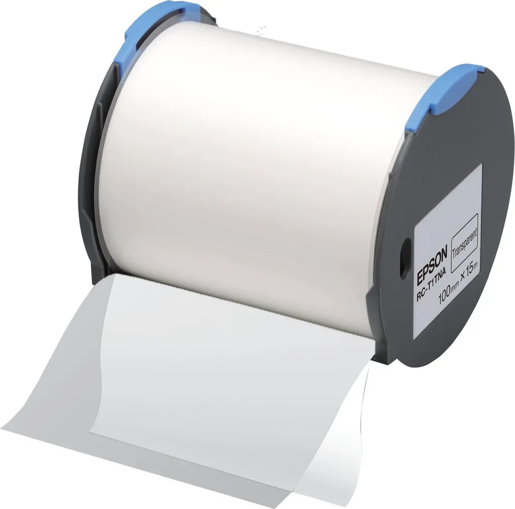 Ruban Epson C53S633002 Transparent 100mm x 15m Haute Résistance