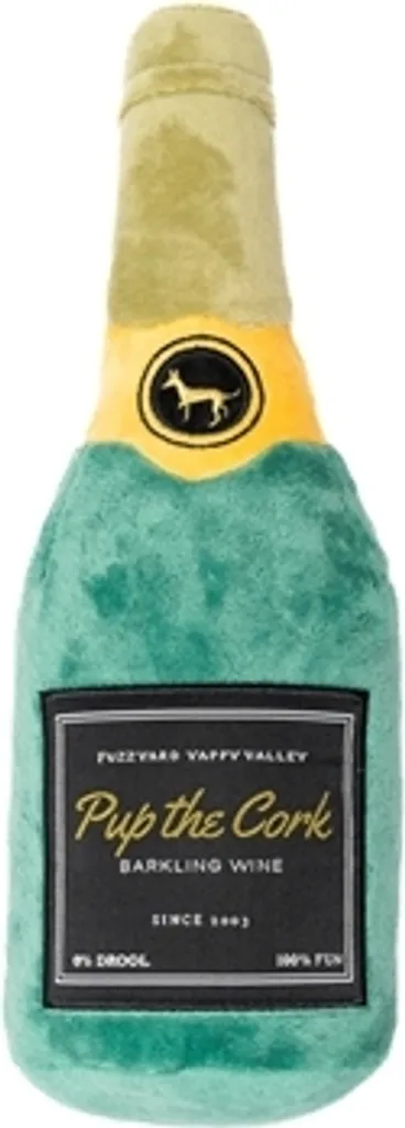 Jouet Peluche pour Chien Fuzzyard Design Bouchon de Champagne en Liège