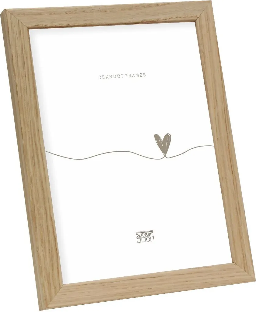 Cadre Photo en Bois pour Décoration Murale 20x30 - Deknudt Chêne S47CJ1