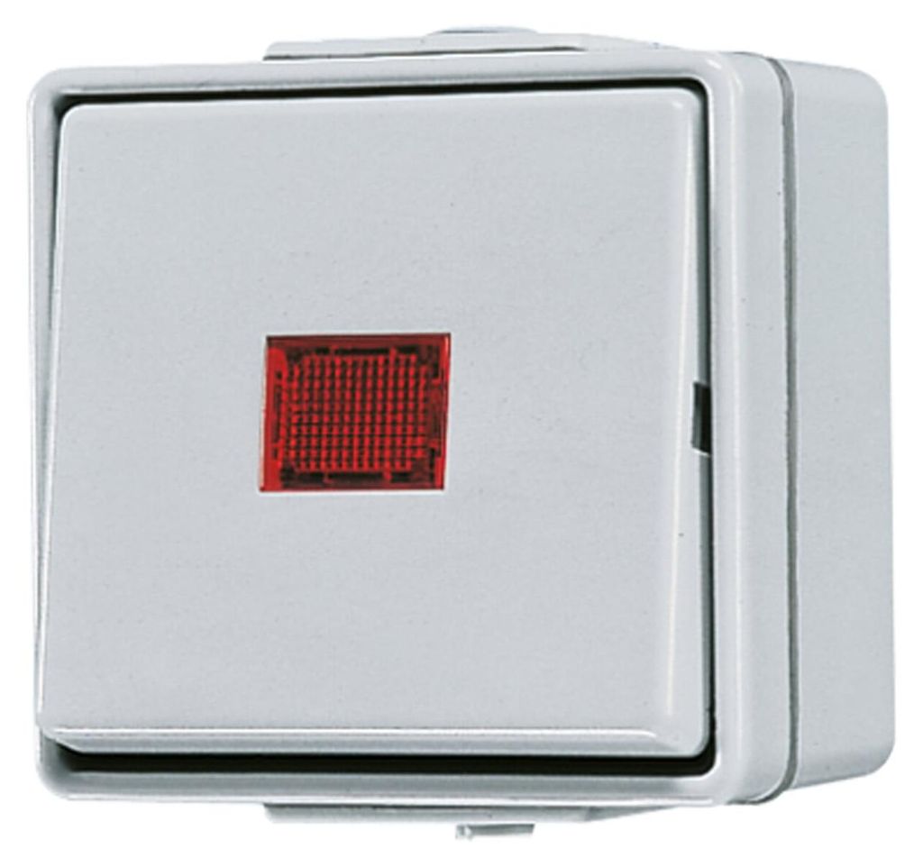 JUNG 606 KOW - 1P - Weiß - 250 V - 10 A Produktbild 