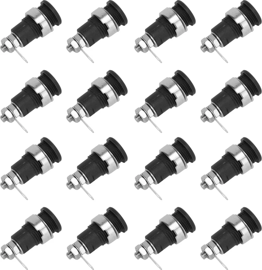 Connecteur banane en cuivre plaqué or 4mm pour une conductivité stable