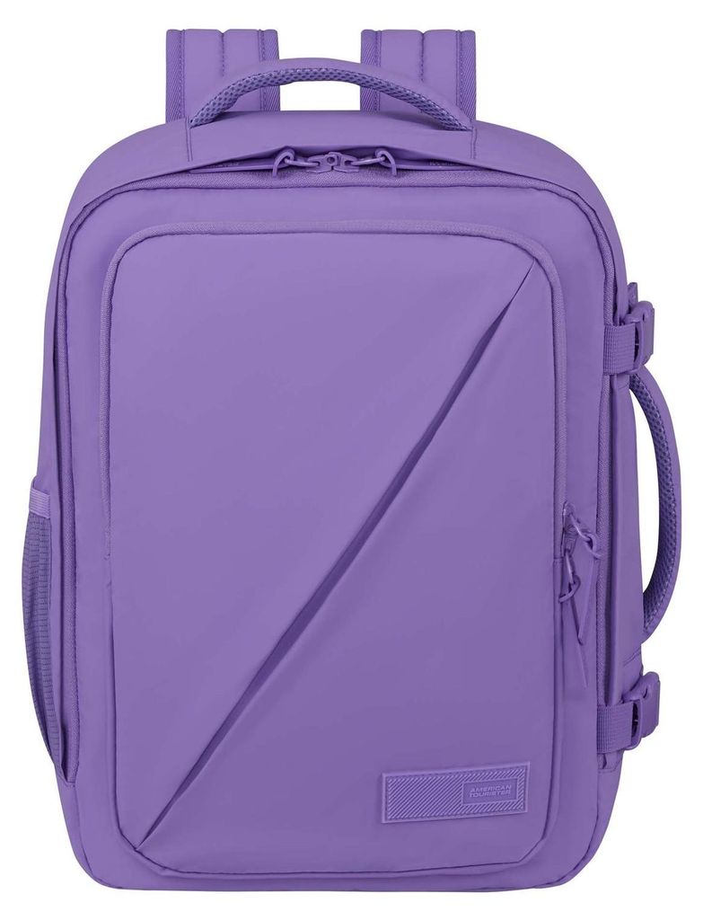 American Tourister Rucksack Reisetasche mit Laptopfach Take2Cabin Casual Backpack Puff 26,5L Purple Pulse violett