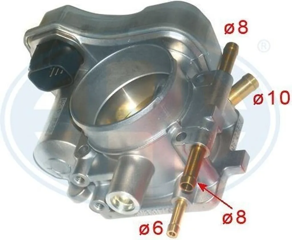 Boîtier Papillon Motorisé Aluminium pour Vectra B C et Tigra Twintop