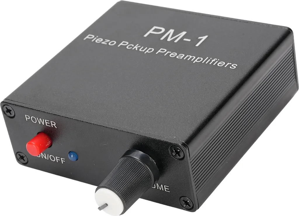 Préamplificateur guitare piézo rechargeable pour micros de surface compact - 6
