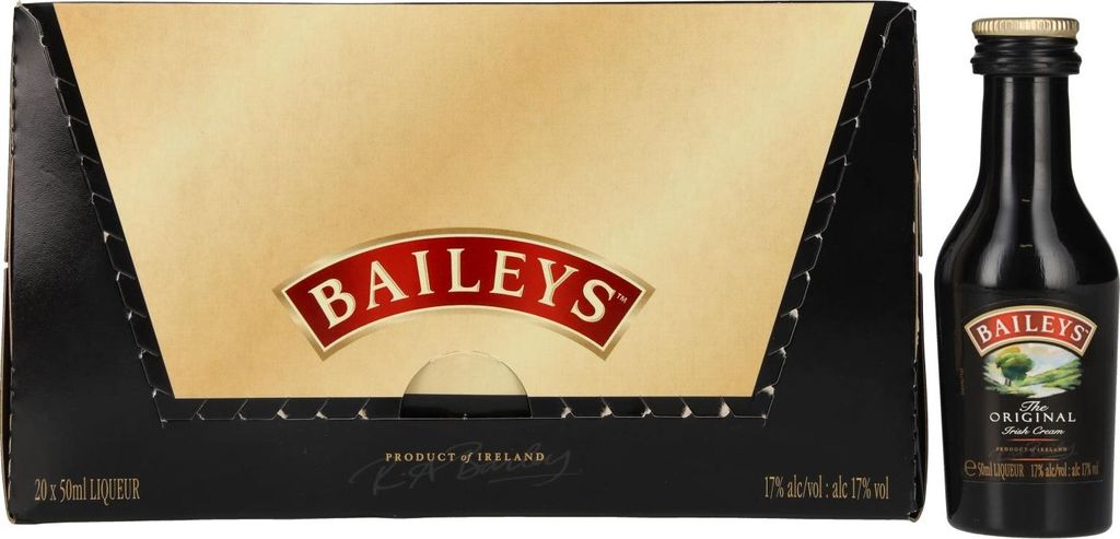 Baileys The Original Irish Cream 17% Vol. 20x0,05l PET Produktbild 
