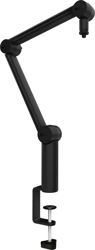 Support micro NZXT Boom Arm Mini noir idéal pour streaming et gaming
