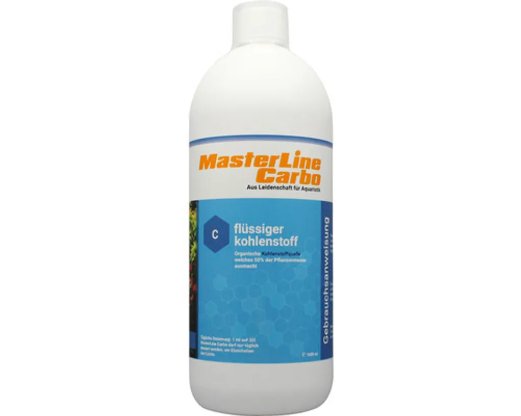 MasterLine Carbo 1000 ml - Solution Anti-Carences en CO2 pour Aquarium