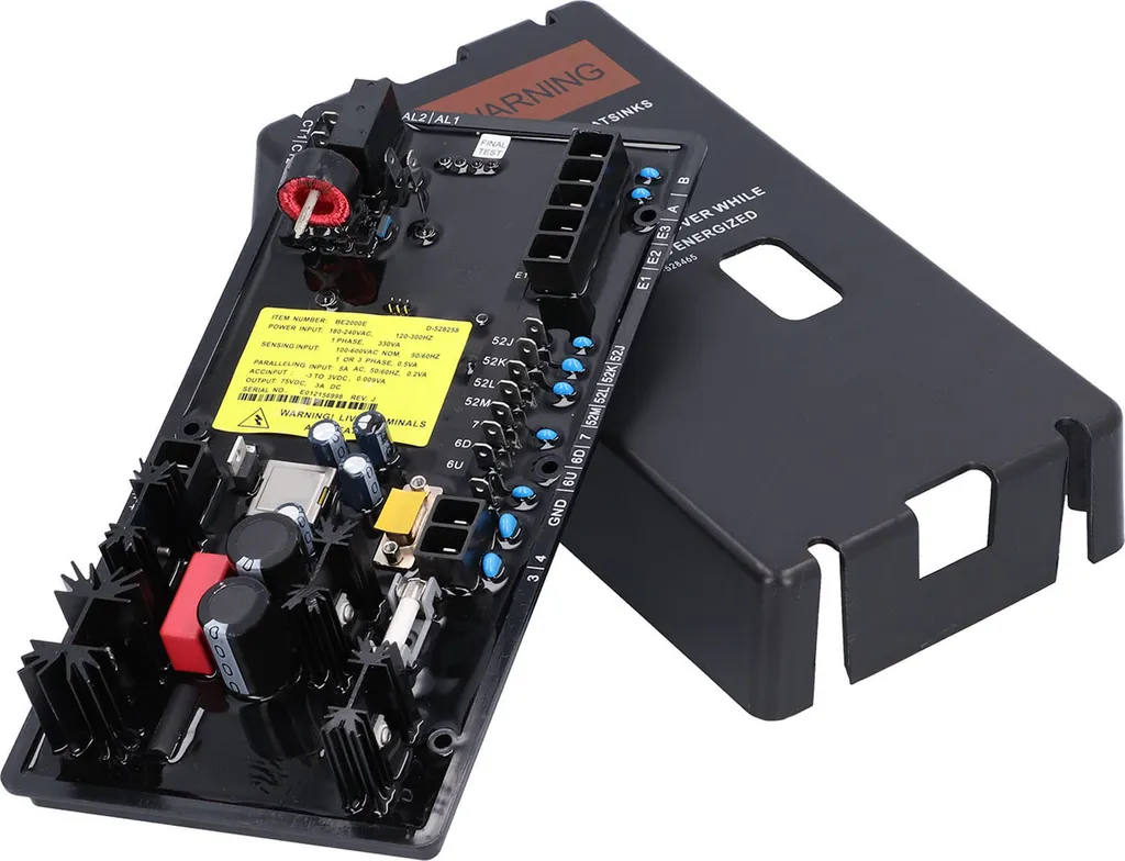Régulateur AVR BE2000E avec Système Numérique pour Alternateurs 600V - 4
