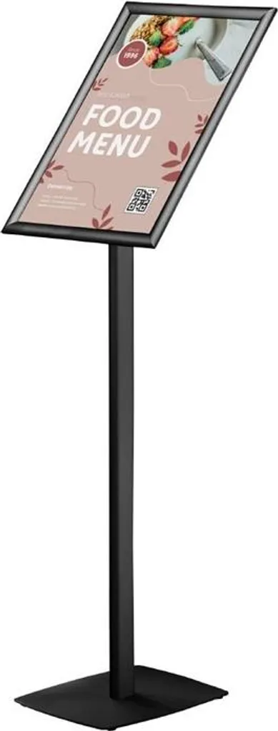 EUROPEL 355044 Supporto Informativo Premium A3 Nero | Design d'Eccellenza - 1