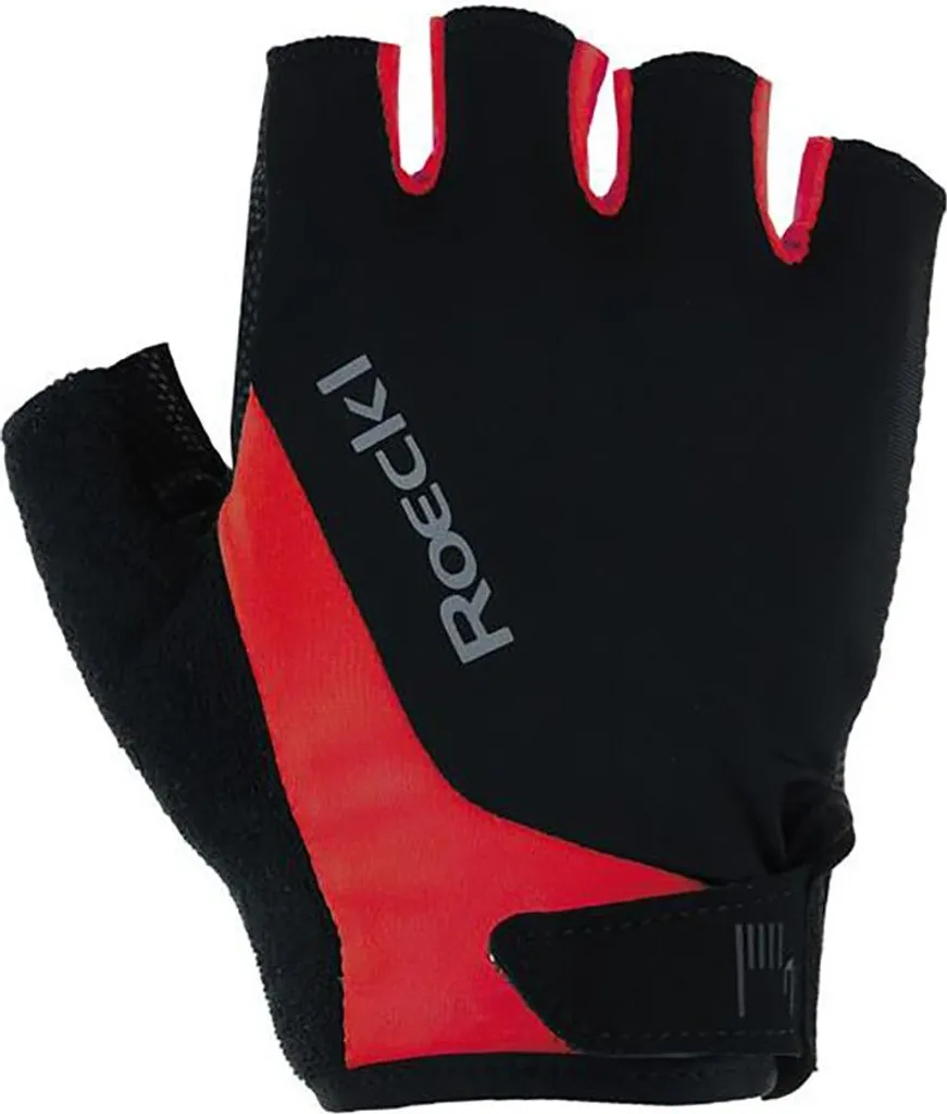 Roeckl Basel 2 Gants de Cyclisme Courts Homme Taille 10 Noir et Blanc