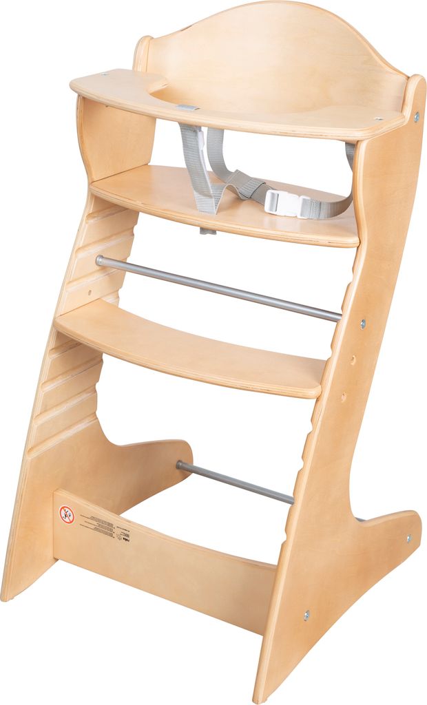 roba Treppenhochstuhl 'Chair Up ', mitwachsender Hochstuhl für Babys & Kinder, Holz, natur