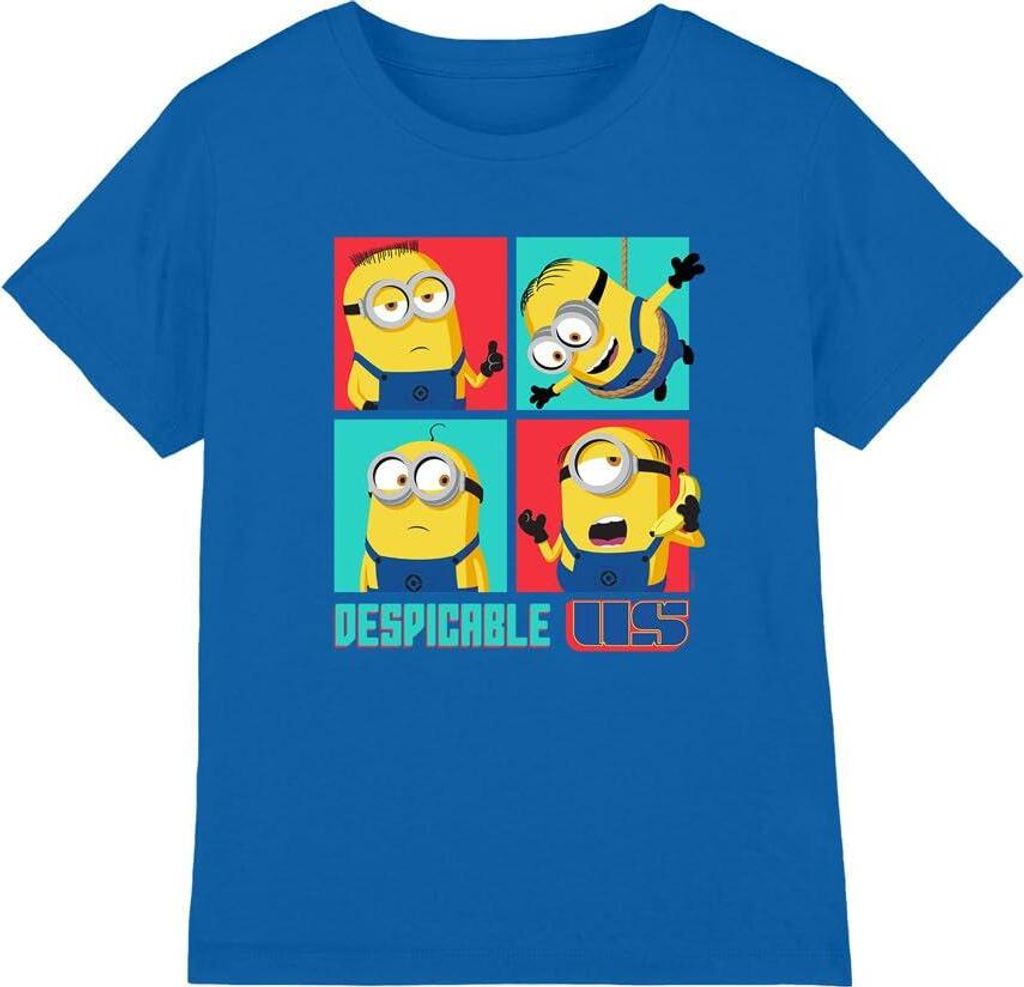 Despicable Me 4 - "Minions" T-Shirt für Kinder TV5242 (152-158) (Königsblau)