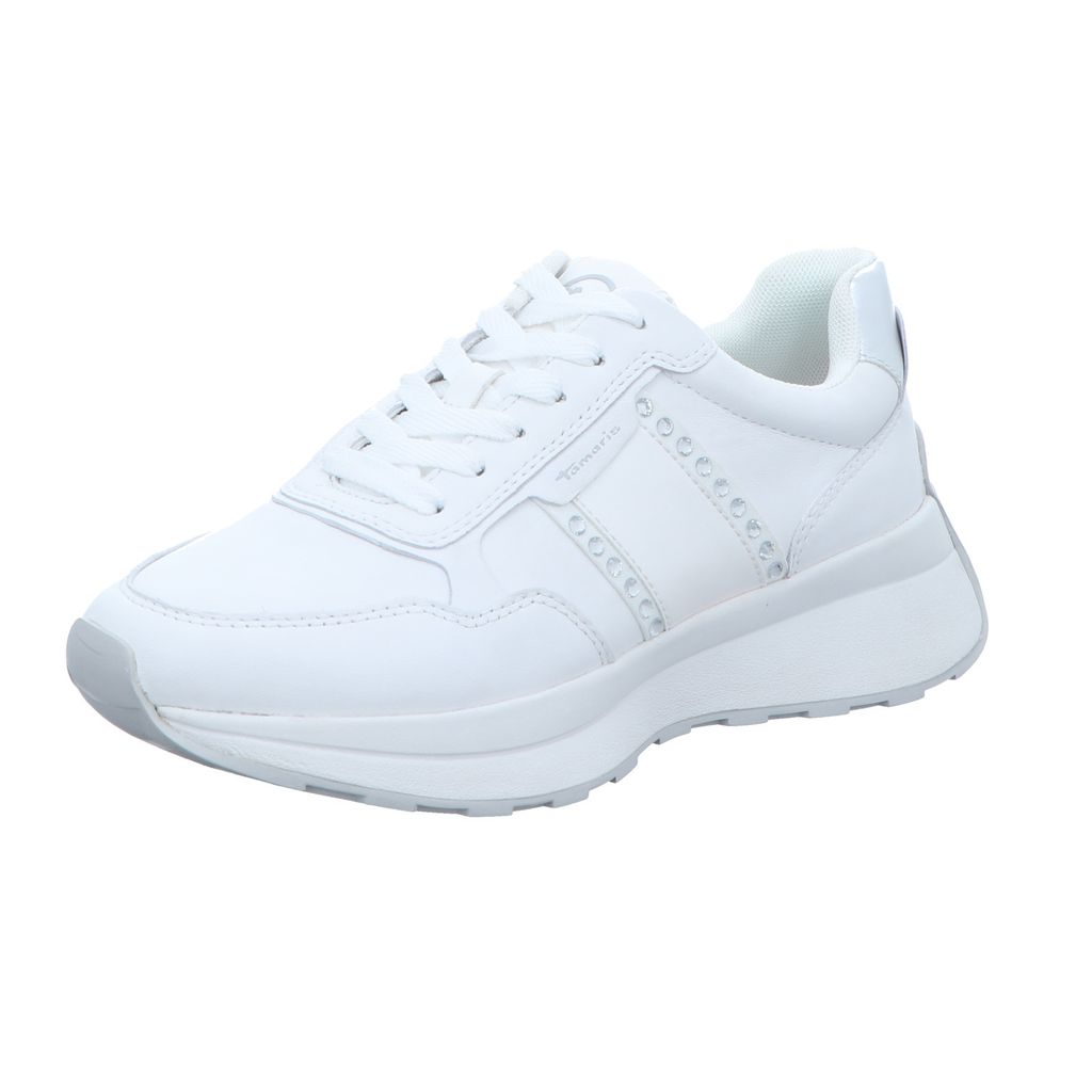 TAMARIS Damen-Chunky-Sneaker Weiß, Farbe:weiß, EU Größe:37