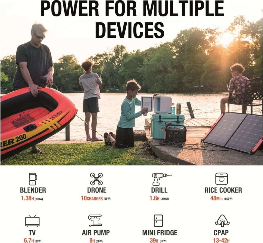 Lítiová elektráreň Jackery Explorer 500 EU 500WH Obrázok produktu 9