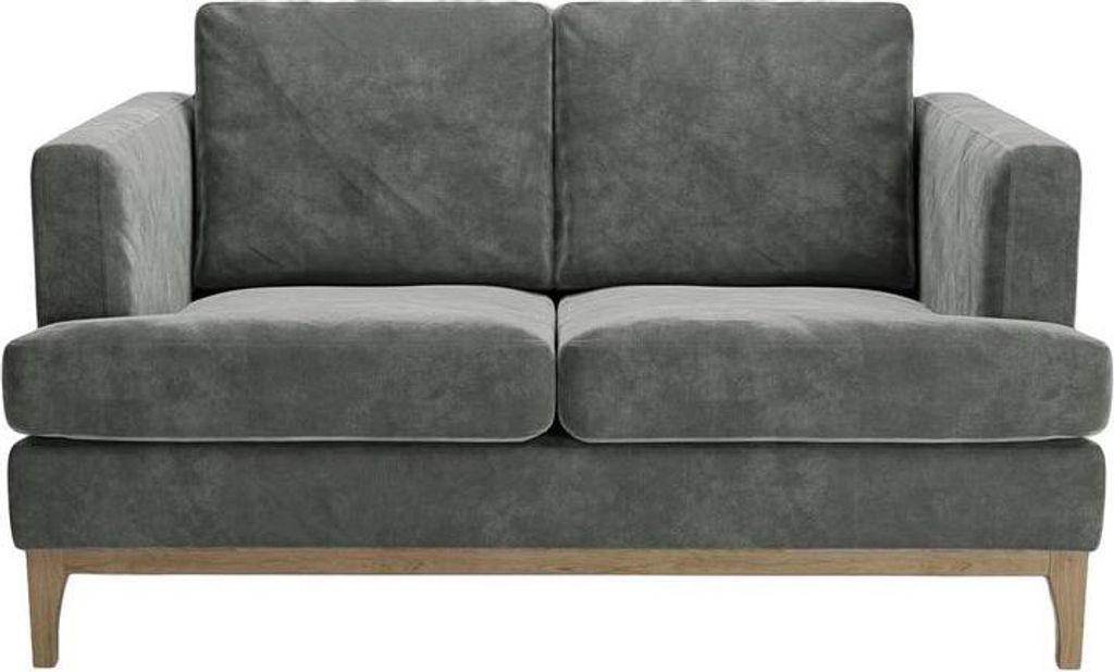 Zweisitzer-Sofa Scarlett Eco-Terra 96-wax black