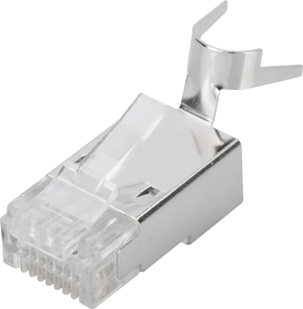 Lot de 100 connecteurs RJ45 Cat6 pour installation réseau domestique UTP