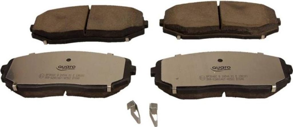 QUARO Bremsbeläge Satz Vorne Bremsklötze für MAZDA CX-5 (KF) QP3846C