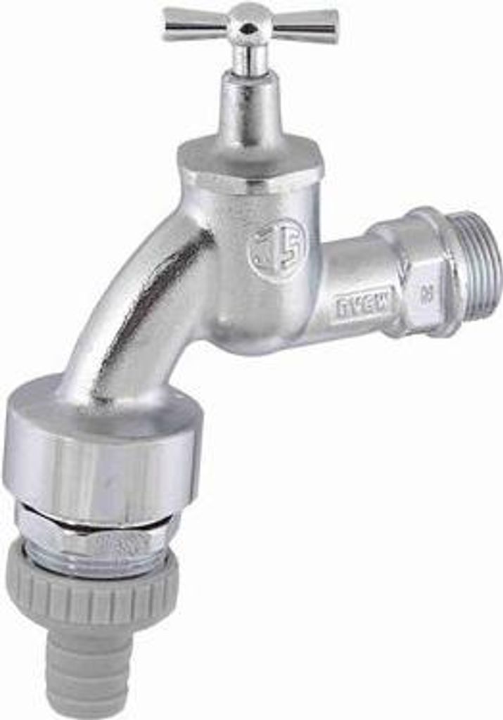 Js Auslaufventil Mit Rb,Rv,Sv Knebel-Ot,Schw,3/4",Matt Produktbild 