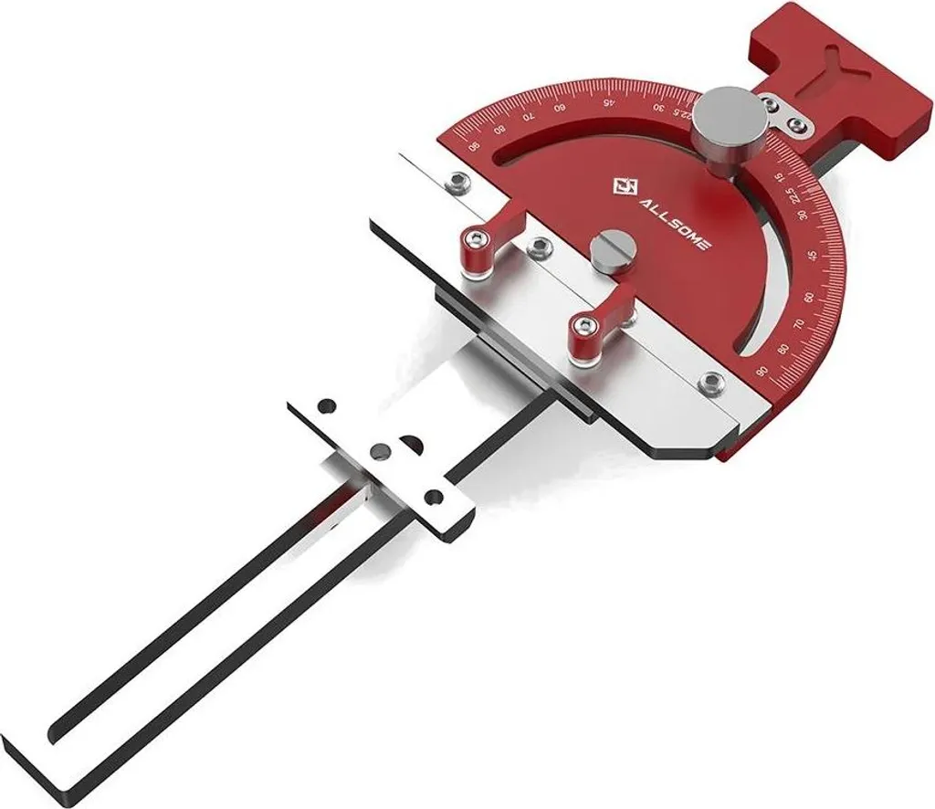 Guide de coupe multi-angles en alliage d'aluminium pour rail de guidage - 2