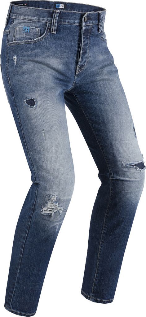 PMJ Street MotorradJeans, blue stone waschung, 28