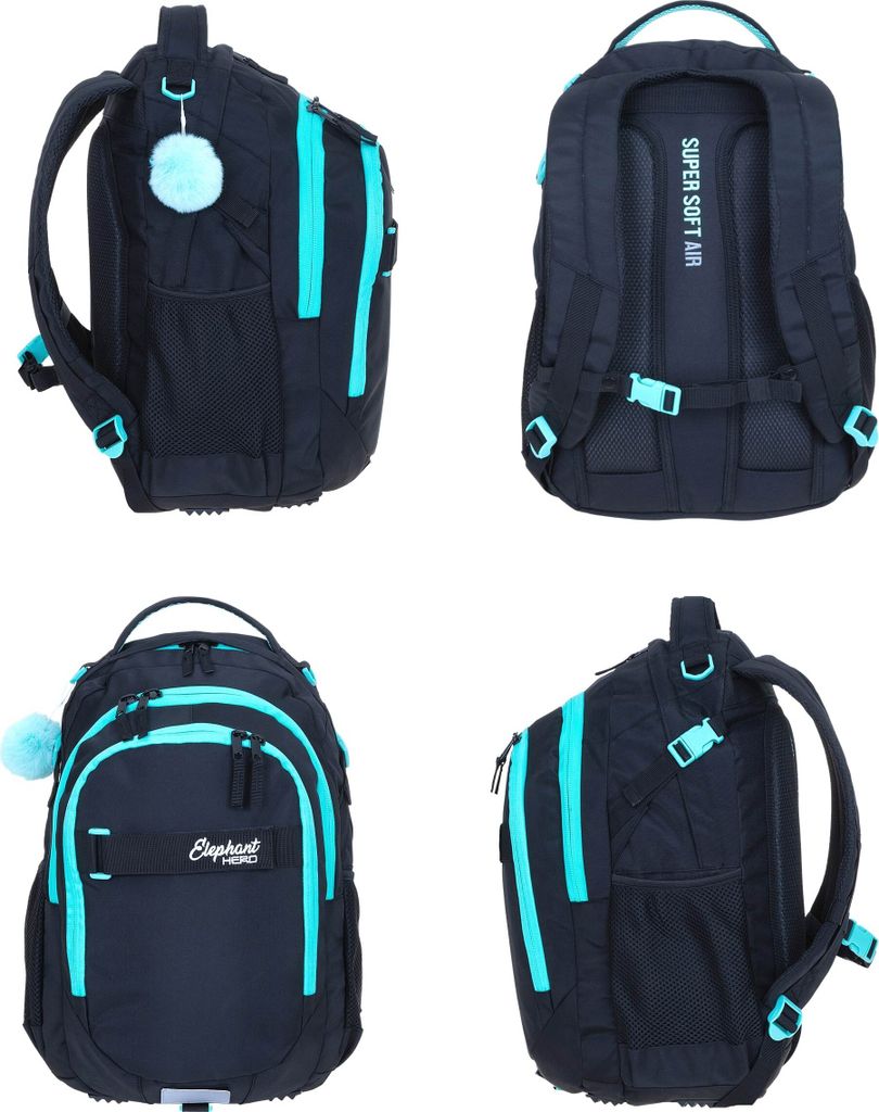 Schulrucksack Elephant Hero Signature Rucksack Mädchen Produktbild 14