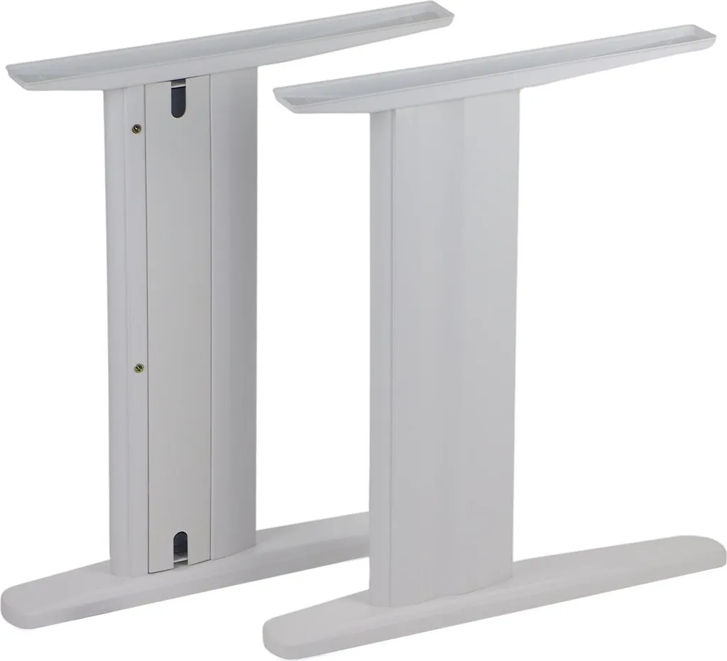 Base Scrivania Professionale NY-A205 Bianca 65x72,5 con Canalina