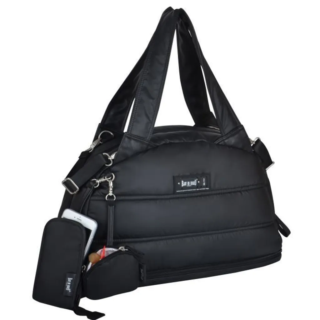Beaba Borsa Cambio Doudoune Classy Black | Capiente e Resistente - 7
